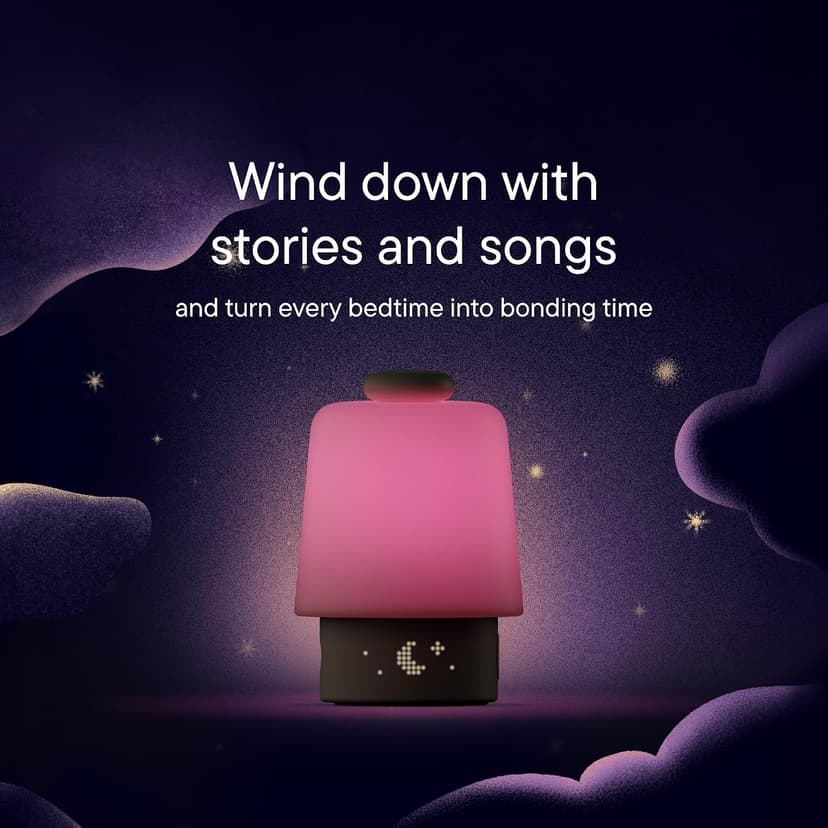 White noise machine, night light, toddler & kid time-to-rise alarm clock, registry essential with 3 months of sleep support Hatch Baby Sound Machine & Night Light Routine Builder (Putty) B0F7C6XJ3P