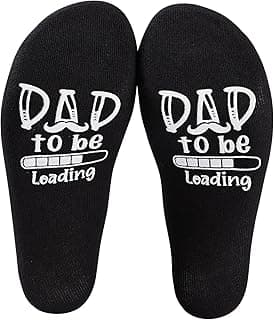 Funny Father Grandpa Daddy Father's Day Bad Pun Humor socks,Dad to Be, Loading. Please Wait - Funny socks for New Fathers