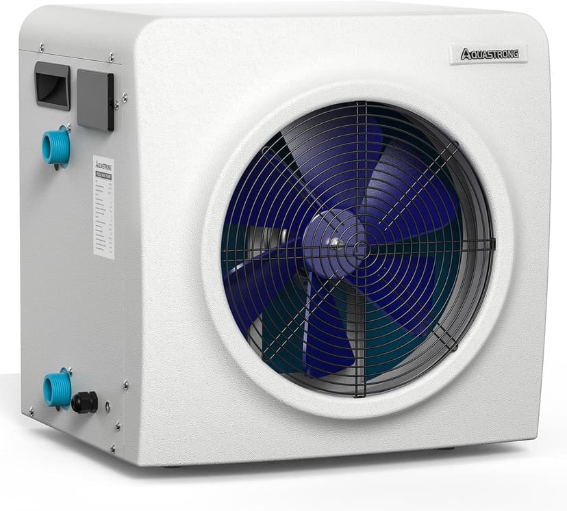AQUASTRONG Swimming Pool Heat Pump,Electric Pool Heater for Above Ground and Inground Pool,Heating and Cooling Pool Heater Pools Up to, 3000 Gallons