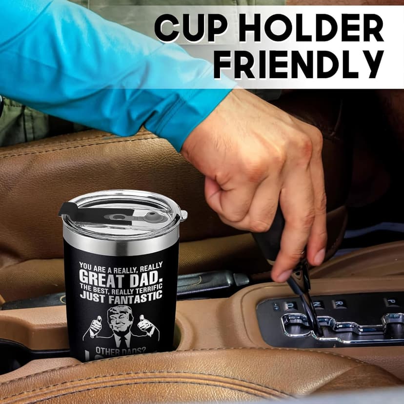 Christmas Gifts for Dad, Men - Gifts for Dad from Daughter, Son - Dads Birthday Gift Ideas, Happy Birthday gifts for Dads, Fathers - Best Dad Ever Gift, Present for dads, Fathers - 20 Oz dad Tumbler
