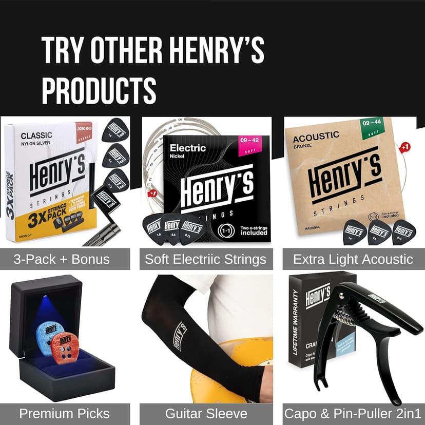 2-Pack Classical Guitar Strings with Ball End - Fast&Easy Restring - Bonus 5 Guitar Accessories - Silver Nylon Guitar Strings for Classical Guitar - Cuerdas Para Guitarra…