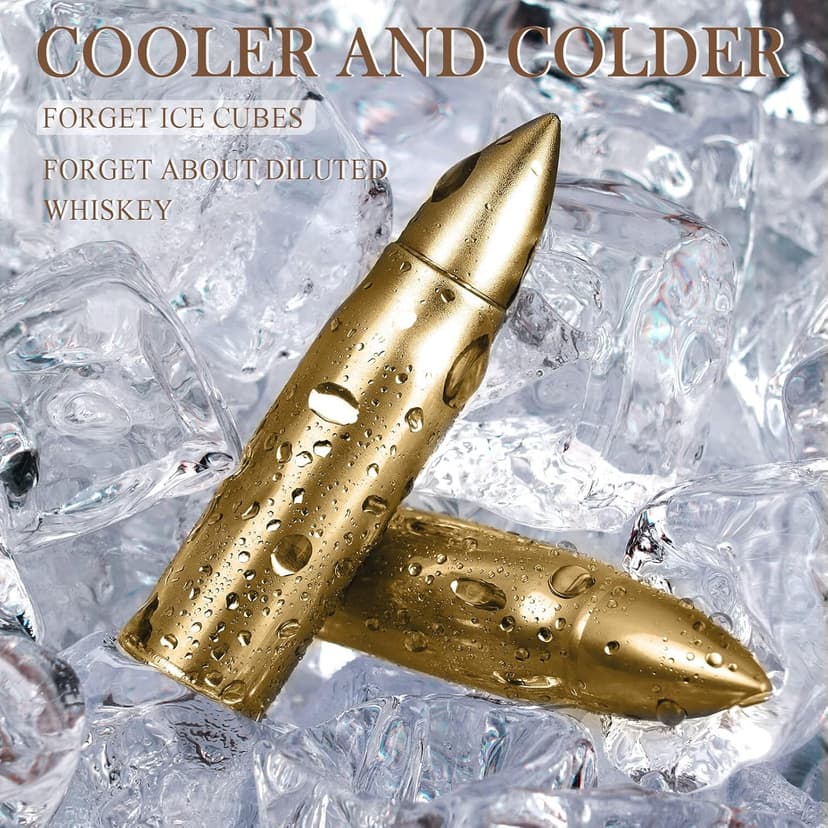 Gifts for Men Dad Husband, Christmas Anniversary Birthday Gifts for Him Boyfriend, Reusable Stainless Steel Whiskey Stones and Whiskey Glasses Set, Cool Burbon Scotch Cocktail Set Gifts