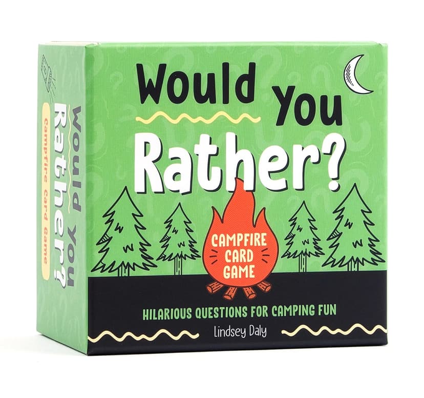 Would You Rather? Campfire Card Game: Hilarious Questions for Camping Fun and Outdoor Adventures B0G8XNNYVC