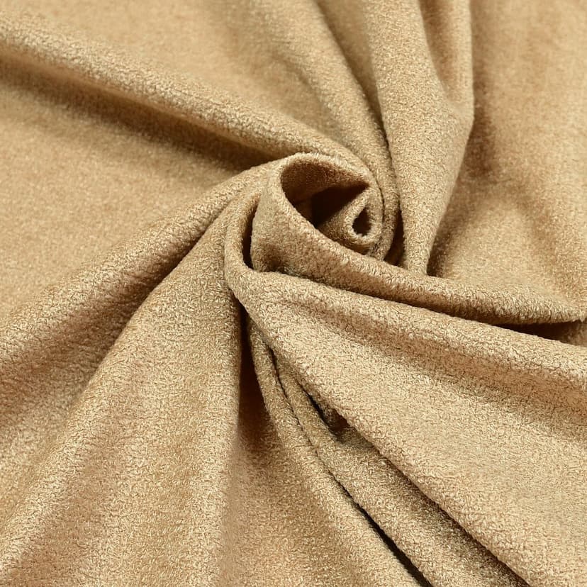 Surf turtle Thick Upholstery Fabric,Plush,Soft and Durable,Cat Scratch Proof for Sofa,Chair,Throw Pillow,Couch Cover Material 36''x60''(Khaki, 1 Yards)