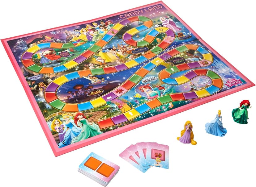 Hasbro Gaming Candy Land Disney Princess Edition Board Game, Preschool Games for 2 to 3 Players, Easter Gifts for Boys and Girls, Family Games for Kids Ages 3 and Up (Amazon Exclusive) B00SDJG51S