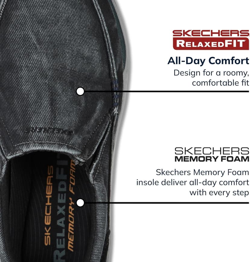 Skechers Men's Expected Avillo Relaxed-Fit Slip-On Loafer