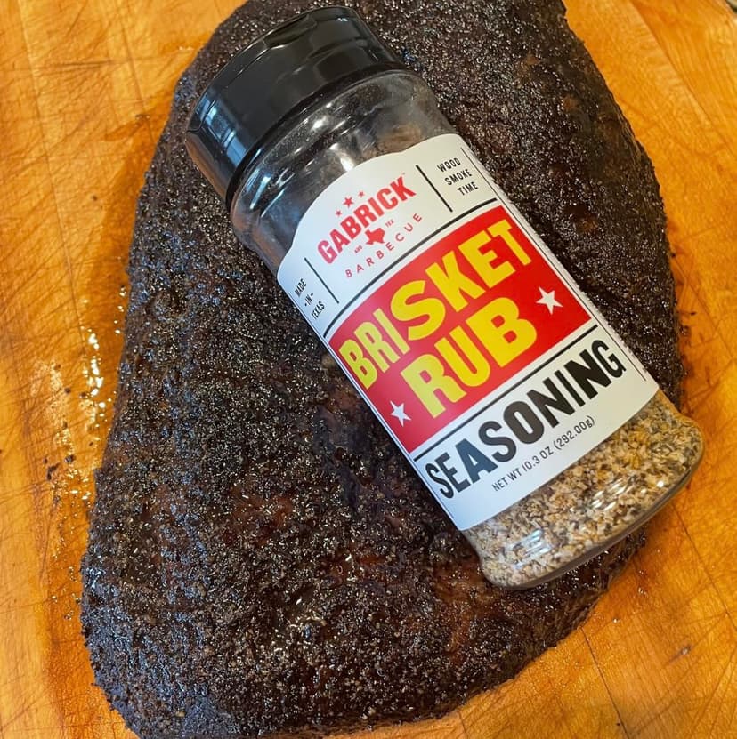 Smoke Trails BBQ BRISKET RUB | BBQ Rub for Texas Brisket by Steve Gow | Great on Brisket, Beef Short Ribs, Steaks, and more