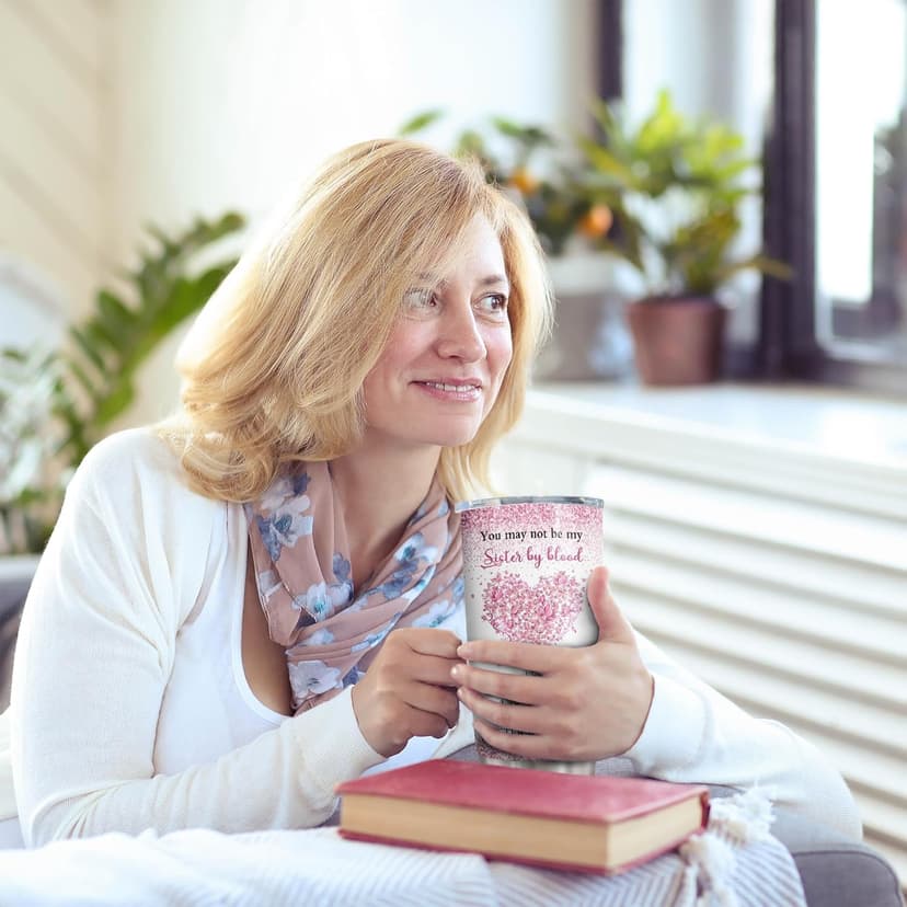 ZANIION Sister in Law Gifts Tumbler 1PC, Future Sister in Law Birthday Gifts Mug, Best Sis Gift Ideas for Christmas, Wedding, Mother's Day Persent Cup 20oz