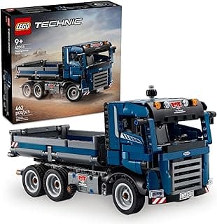 LEGO Technic Tipping Dump Truck Toy - Construction Truck Building Toy for Kids, Boys and Girls, Ages 9+ - Gift for Birthdays - W/Realistic Features - 42203 B0DJ1D4SHD