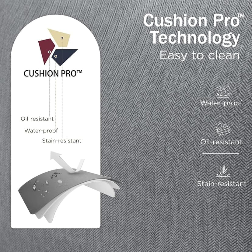 PHI VILLA 6 PCS Patio Furniture Sets with 2*Swivel Cushioned Sofa Chairs, 2* Leg Chairs, 1 * 3-Seat Wide Deep Seating Bench and 1*Coffee Table, Outdoor Conversation Set for 7 Person(Grey)