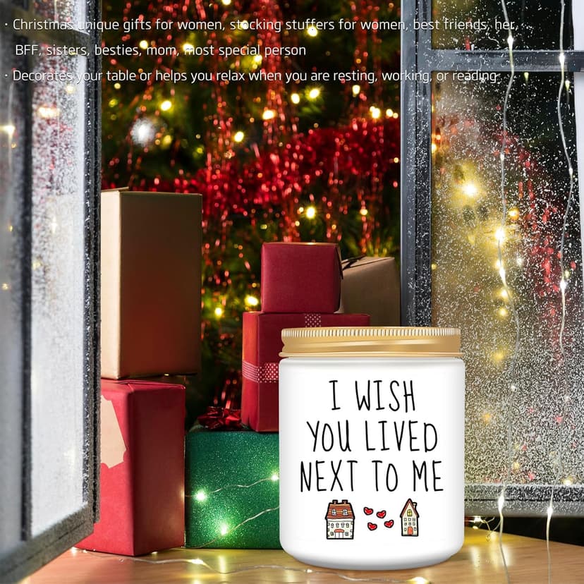 Homsolver Gifts for Women, Birthday Gifts for Women, Unique Friendship Gift for Best Friend Birthday, Her, BFF, Sisters, Besties, Mom - Funny Lavender Scented Candles