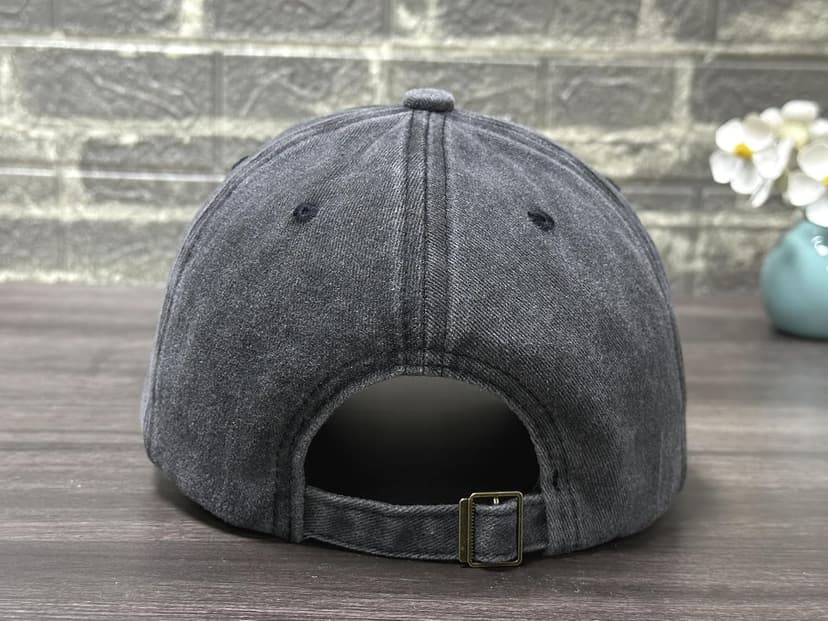Premium Embroidery Design, Adjustable Metal Buckle Closure, Simple Lifestyle Wear Dad Hat for Father Embroidered Adjustable Baseball Cap for Men Women B0GWPLMQX1