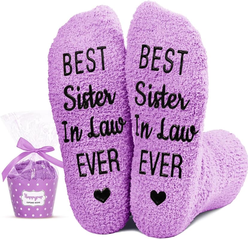 HAPPYPOP Mothers Day Socks - Sisters Aunt Gifts, Gifts for Sister Daughter Mother in Law