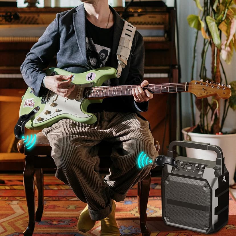 Distance Only 3-5 Meters Wireless System UHF Guitar Transmitter And Receiver Instead Of Cables Distance 5 Meters For Beginners