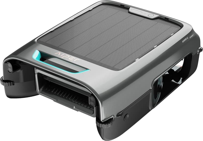 AIPER Surfer S2 Robotic Solar Pool Skimmer with APP Support, 24/7 Cleaning, Dual Charging Modes, Smart Obstacle Avoidance, Ideal for Most Swimming Pool Types