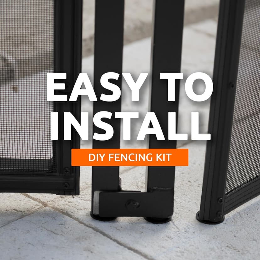 Pool Fence DIY by Life Saver Self-Closing Gate Kit, Black (Pack of 1)