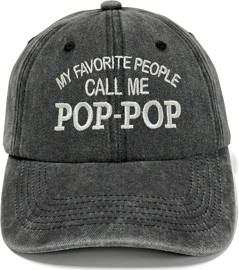 Premium Embroidery Design, Adjustable Metal Buckle Closure, Simple Lifestyle Wear Dad Hat for Father Embroidered Adjustable Baseball Cap for Men Women B0GWPLMQX1