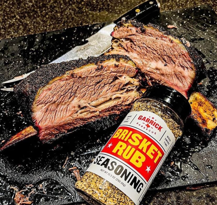 Smoke Trails BBQ BRISKET RUB | BBQ Rub for Texas Brisket by Steve Gow | Great on Brisket, Beef Short Ribs, Steaks, and more