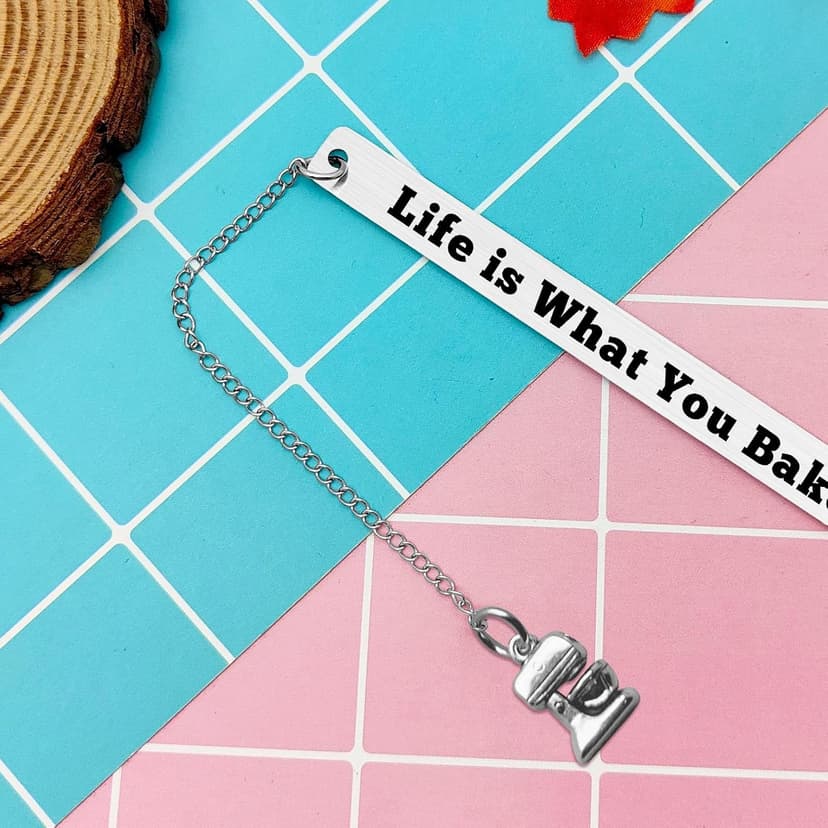 Baker Gift Bookmark for Baking Lover, Culinary Student, Pastry Chef - Bake Gifts for Women, Culinary School Graduation B0C9PFFTXP