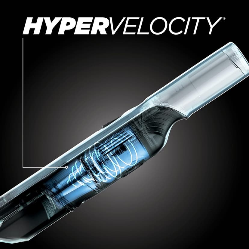 Shark WV201 WANDVAC Handheld Vacuum, Lightweight at 1.4 Pounds with Powerful Suction, Charging Dock, Single Touch Empty and Detachable Dust Cup,Graphite, Slate