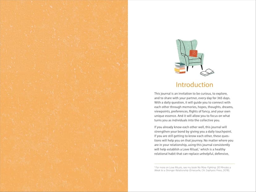 A Year of Us: A Couple's Journal: One Question a Day to Spark Fun and Meaningful Conversations (Question a Day Couple's Journal)