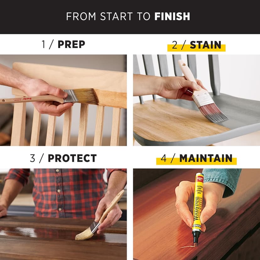 Minwax 222404444 Wood Finish, Special Walnut Stain, Half Pint