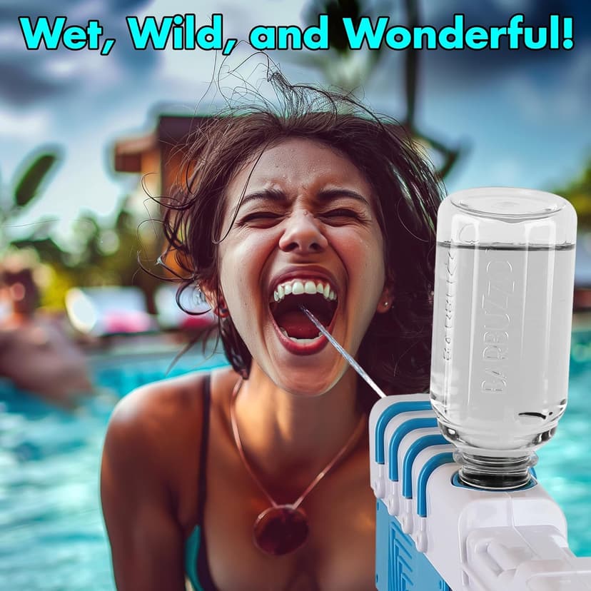 Funwares 6oz Party Drink Dispenser – Food-Safe Shot Glass-Style Sprayer for Adults, Leak-Resistant, Mess-Free Fun for Pool Parties, Tailgates, and White Elephant Gifting