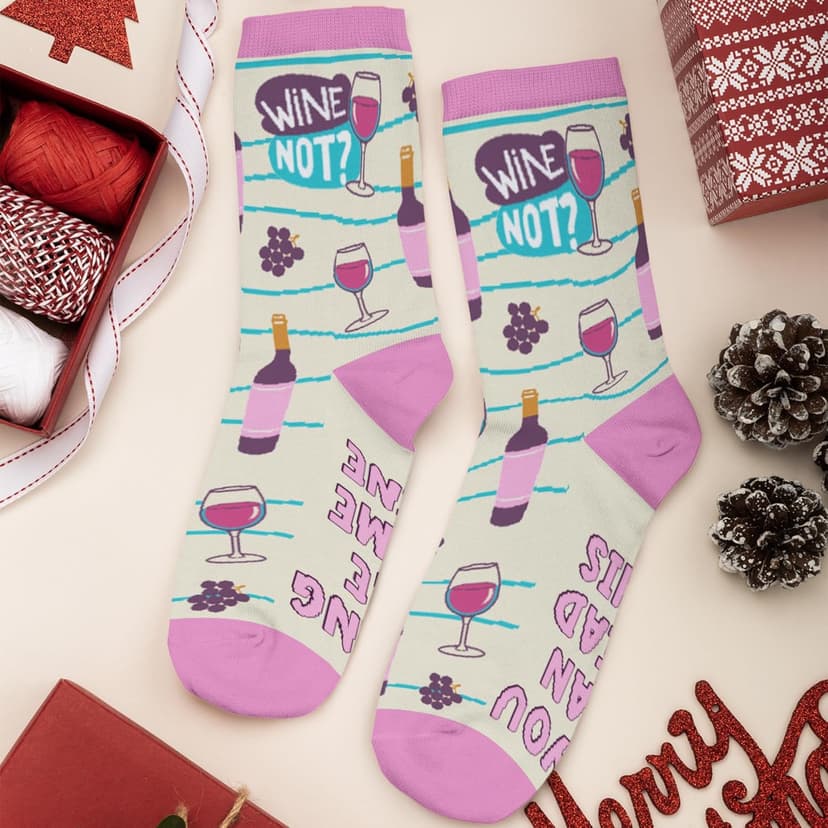 Book, Fishing, Hiking, Gamer, Camping, Pickle, Music, Foods, Ballerina, Bigfoot - Hobbies Socks for Women Men