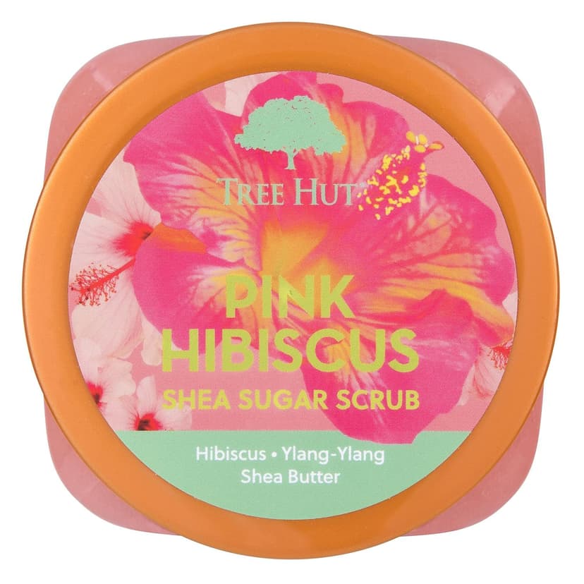 Exfoliating & Nourishing with Shea Butter & Essential Oils, Body Exfoliator for All Skin Types, Self Care Gifts for Women Tree Hut Pink Hibiscus Body Scrub, Exfoliating Sugar Scrub, Vegan, 18 Oz B0BWL4F6WY