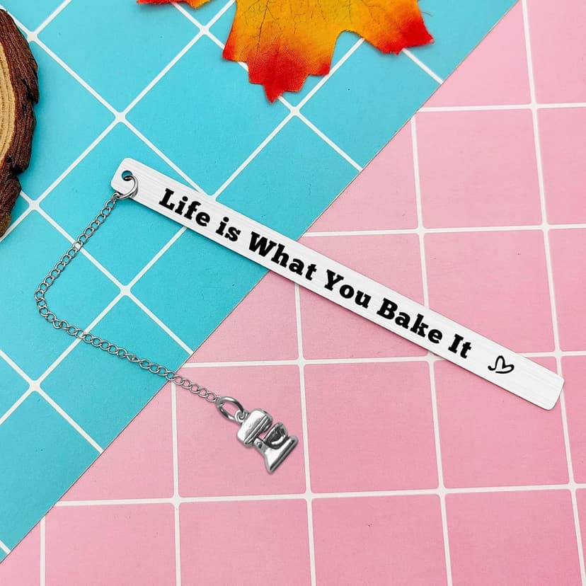 Baker Gift Bookmark for Baking Lover, Culinary Student, Pastry Chef - Bake Gifts for Women, Culinary School Graduation B0C9PFFTXP