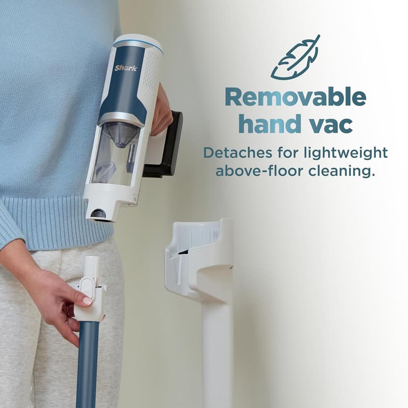 Shark Clean & Empty Cordless Stick Vacuum – Lightweight Cordless Vacuum with Auto-Empty System, HEPA Filter, Portable, Rechargeable, Exclusive Motorized Hand Tool for Pet Hair, BU3523