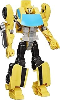 Transformers Toys Heroic Bumblebee Action Figure - Timeless Large-Scale Figure, Changes into Yellow Toy Car, 11" (Amazon Exclusive)