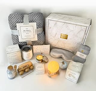 AHAGIFTREE Gift Basket Gifts for Women,11PC Birthday,Sympathy,Surgery Recovery Gifts Women,Get Well Soon After Surgery,Condolences Basket for Loss,Sympathy B0DC6C21P6