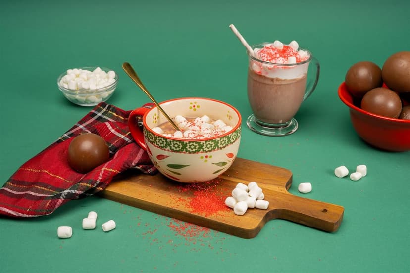 Dunkin' Hot Chocolate BOMB 4 Pack Assorted Flavors Bundle- Original, Mint, Dunkaccino, Caramel, Four Hot Cocoa Melting Balls, Stocking Stuffer Holiday Gift Set