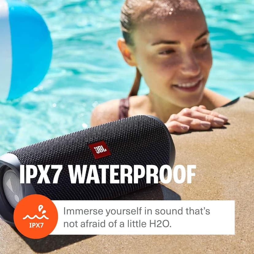 JBL FLIP 5, Waterproof Portable Bluetooth Speaker, Squad