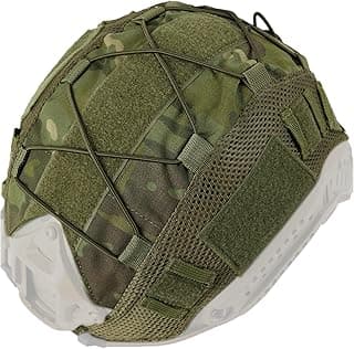 OneTigris Helmet Cover, Tactical Cloth Cover for Fast Helmet in Size L or M/L, XL or L/XL, Bump Helmet in Size XL or L/XL - ZKB12 No Helmet