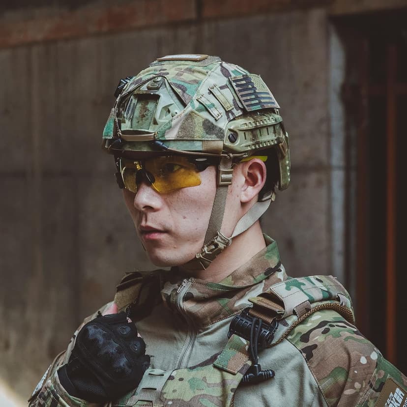 EXCELLENT ELITE SPANKER Tactical Helmet Cover, Military Fast Helmet Cover for Ops-Core Fast PJ/MH in Size M/L -Without Helmet