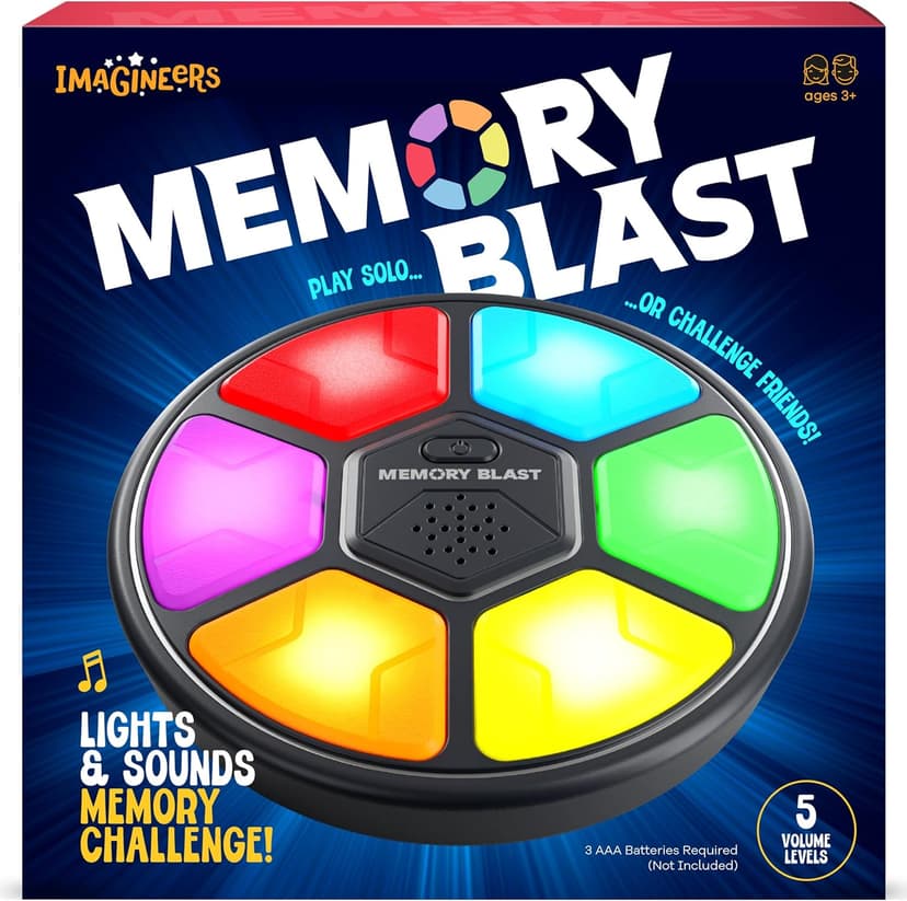Memory Game for Kids - Gifts for Boys & Girls - 6 7 8 9 10 11 Year Old Boy Birthday Gifts - Kids Games - Toys for 10 Year Old Boy - Car Handheld Travel Games Road Trip for Ages 4-8, 6-8, 8-12 Years