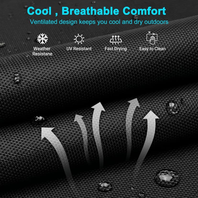 ABORON Heavy Duty Tanning Chair,Outdoor 5-Position Folding Chaise Lounge Chair with Pad,Portable Beach Lounge Chair for Outdoor Sunbathing Patio Pool Lawn Deck Poolside