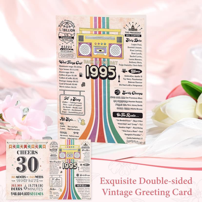 30th Birthday Gifts for Women Cool Gifts for 30 Year Old Woman 30 Gifts for Women 30s Happy 30th Birthday Gift Idea 30 Year Old Birthday Gifts for Woman 30th Birthday Gifts for Her Daughter Female