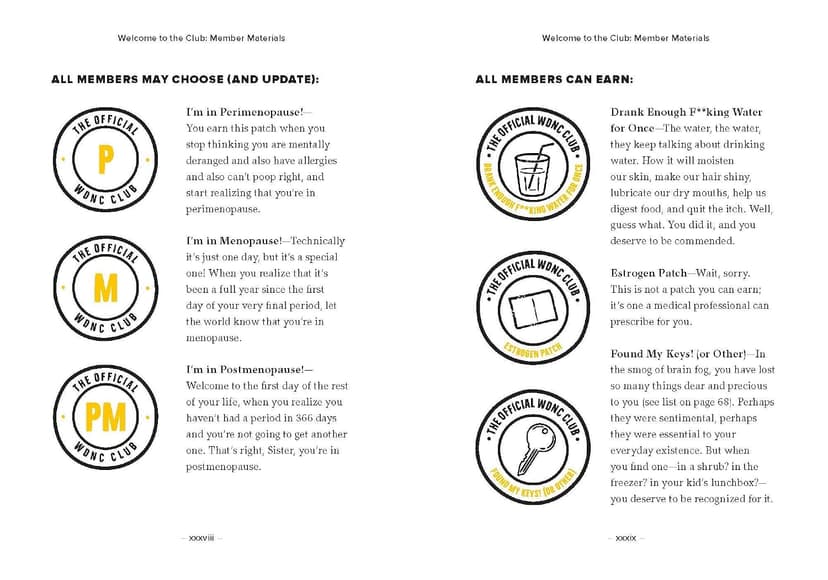 The Official We Do Not Care Club Handbook: A Hot-Mess Guide for Women in Perimenopause, Menopause, and Beyond Who Are Over It ― A Bestselling Women's Health Manual 0063492636