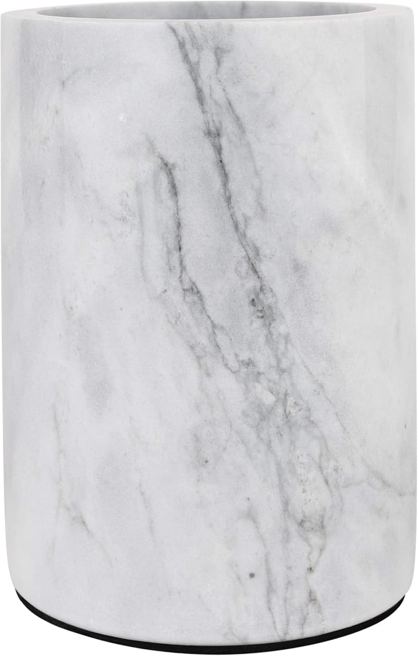 Homeries Marble Wine Chiller Bucket - Wine & Champagne Cooler for Parties, Dinner – Keep Wine & Beverages Cold, Wine Chillers for Bottles – Holds Any 750ml Bottle - Ideal Gift for Wine Enthusiasts