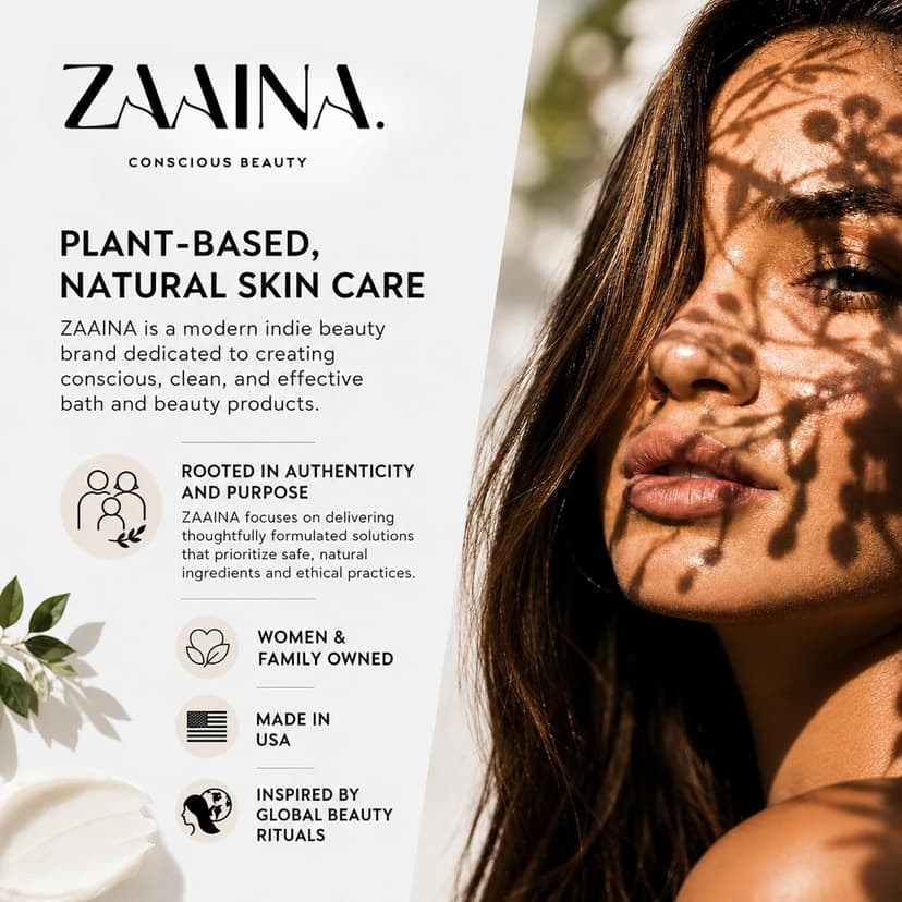 Natural self-care gift box with handcrafted grooming essentials to help him relax, recharge, and look his best. ZAAINA Men's Self Care Gift Box | Relaxation Grooming Gift Set B0CS2T3955