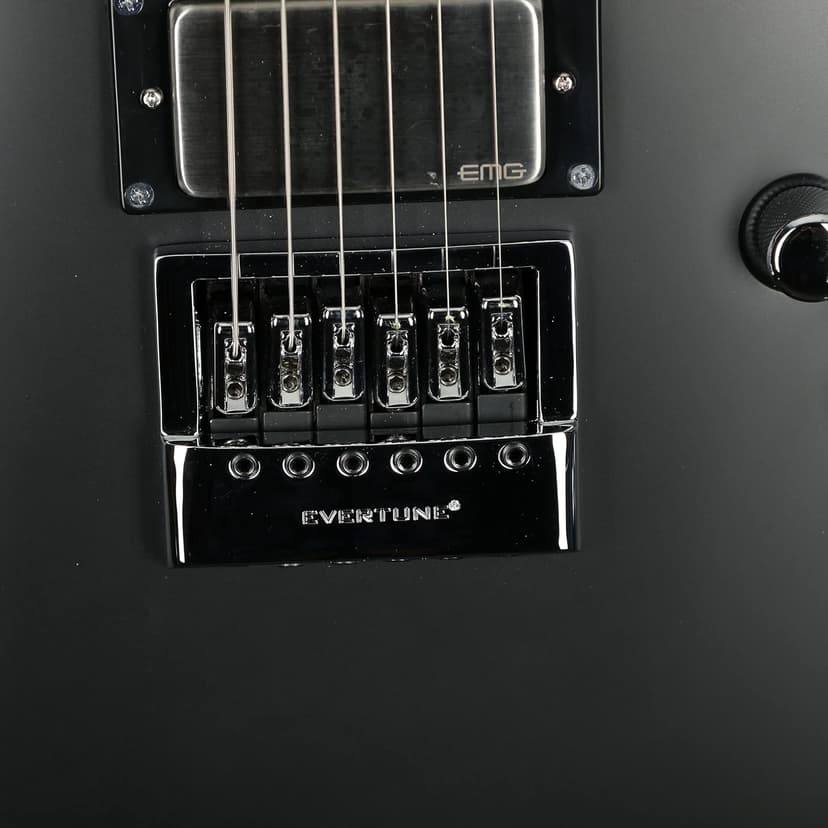 ESP LTD EC-1000 Evertune BB Electric Guitar - Black Satin