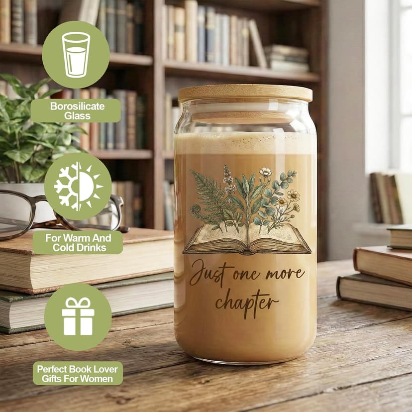 Gifts for Book Lovers Women, Reading Accessories Gift for Reading Club Present for Bookworm Librarian Birthday Christmas MHSMHL Book Lovers Gifts for Women,Vintage Bookish Gifts, Gifts for Readers B0GJ4NRQYD