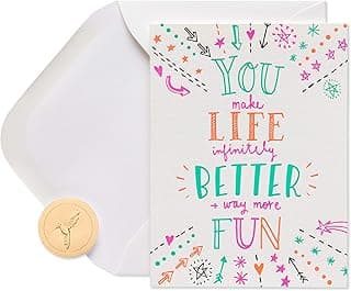 Papyrus Valentines Day Card for Friend (Having You In My Life)