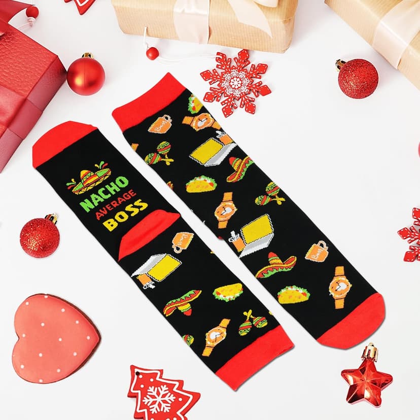 ZAGKOO Gifts for Teachers, Nurses, Bosses, Coaches - Funny Novelty Socks for Men, Women - Christmas, Thank You Gift Ideas