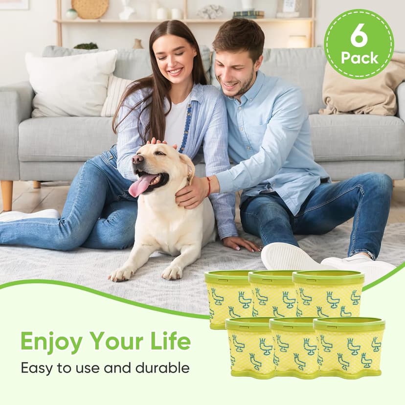 6 Pack Replacement Pre-Filter Compatible for LG CordZero A9 Series Cordless Stick Vacuum Cleaner Accessories A907GMS,A916BM, A905RM,A906SM,A925KSM,A926KSM,A929KVM -Filter Replacement Parts ADQ74774001