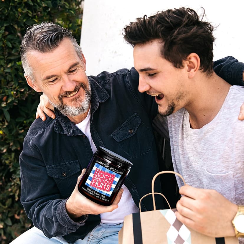 50th Birthday Gifts for Her and Him, 50th Birthday Decorations for Women Men, Funny Birthday Gifts for Women Mom Dad Husband Wife Friends Sister, Cool Best Gift Ideas for 50 Year Old Woman