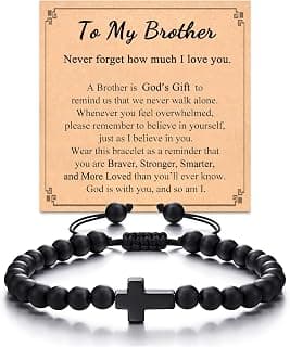 Gift for Easter, Christmas, Birthday, Valentines Day ... Tarsus Cross Bracelet for Men Teens, Fashion Jewelry Christian Gifts B0FNM7D3ZP